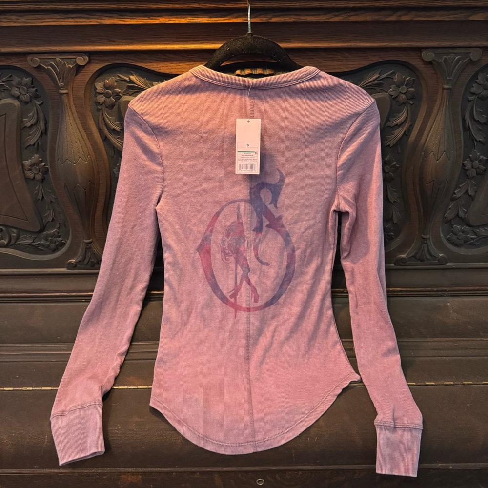 Wild Fable Mauve Long Sleeve Tee Sedusa S Logo